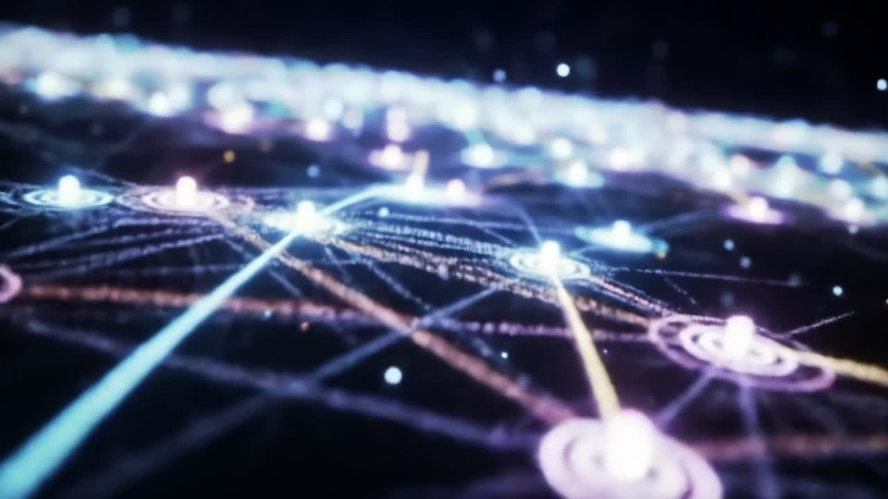 visualización de la red abstracta