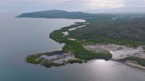 Tortugueoro-beach-where-the-first-Naval-battle-took-place-in-the-Costa-Rica-in-1844_drone-shot