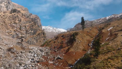imágenes de lahaul, el valle de spiti que muestran los colores de los viñedos de las montañas congeladas del himalaya