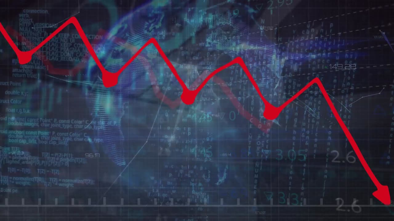 animación del procesamiento de datos sobre el paisaje urbano