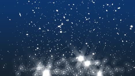 new year background with snowflakes, 2019