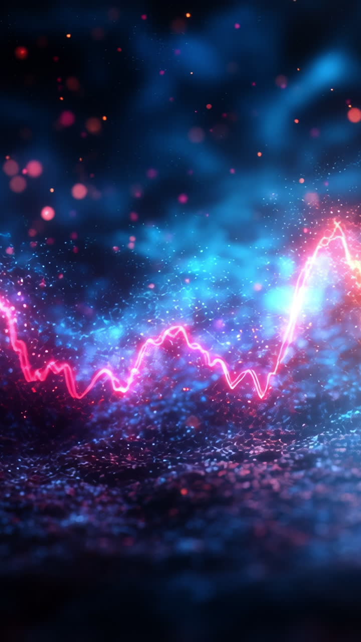Vibrant waves of sound and light. Vibrant waves of sound and light create a stunning visual effect with dynamic colors and energetic patterns.