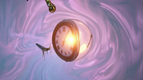 surreal time distortion