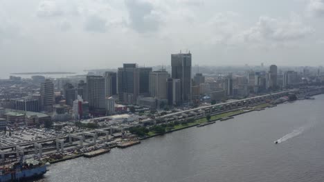 city high-rise lagos drone 10