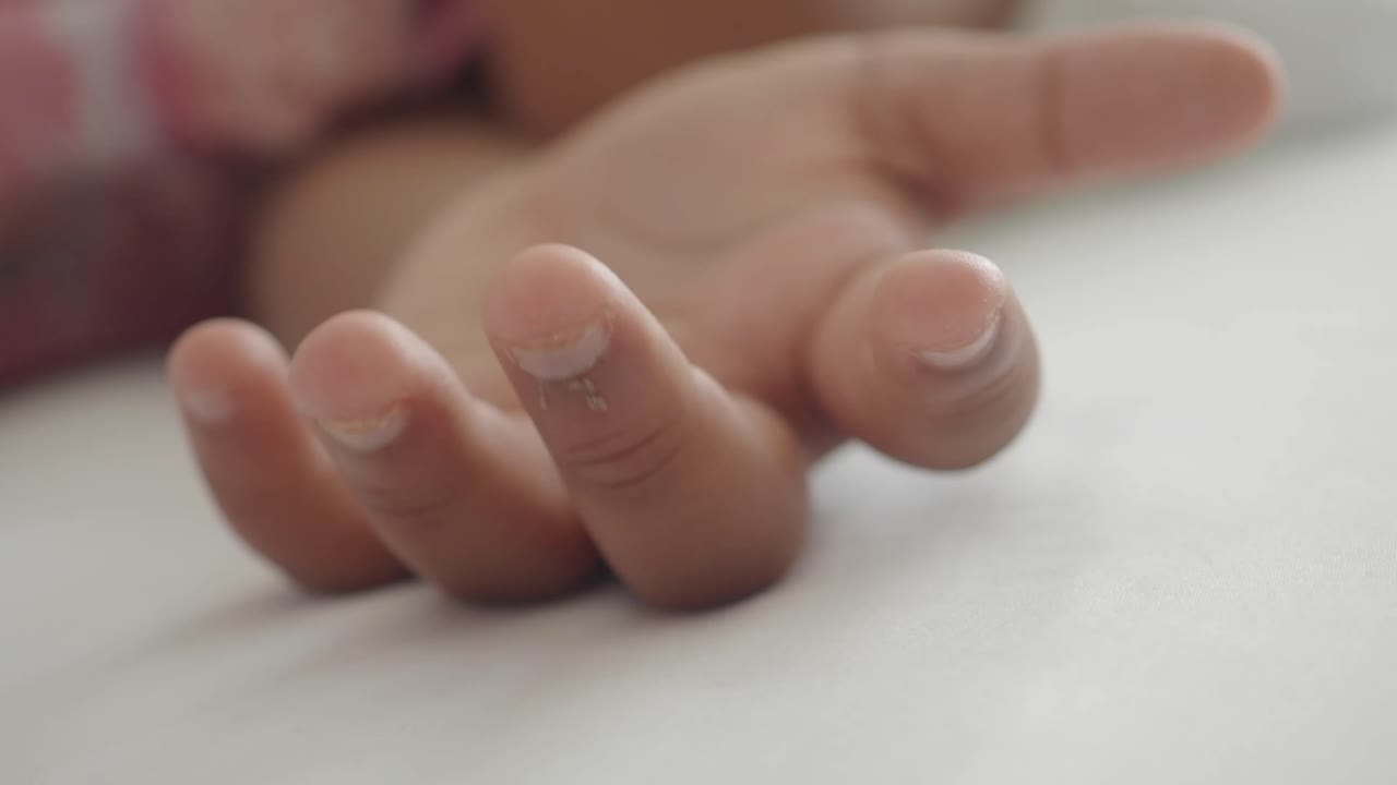Close-up of a baby's hand