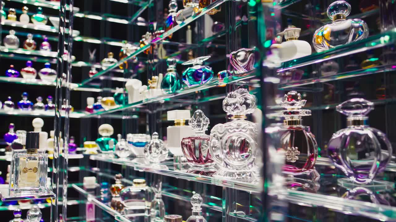 럭셔리 향수 전시