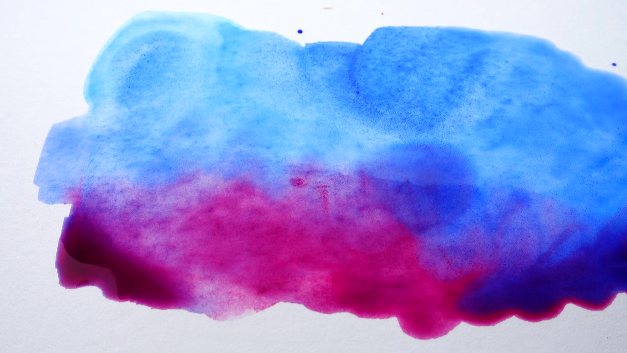 Dibujo en papel con acuarelas