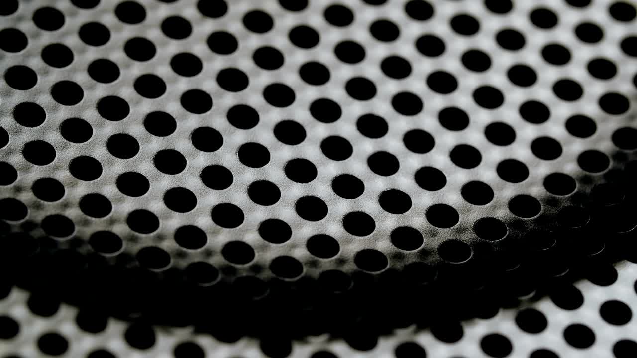 Background with perforated holes.
