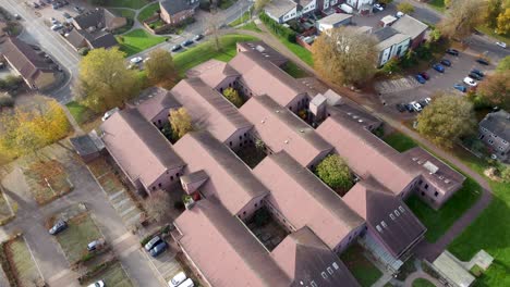 Canterbury-City-Council-office-building-drone-fly-over-dolly-forward