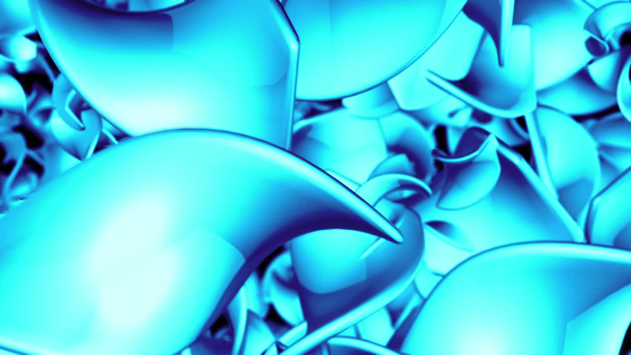 bucle de fondo azul abstracto