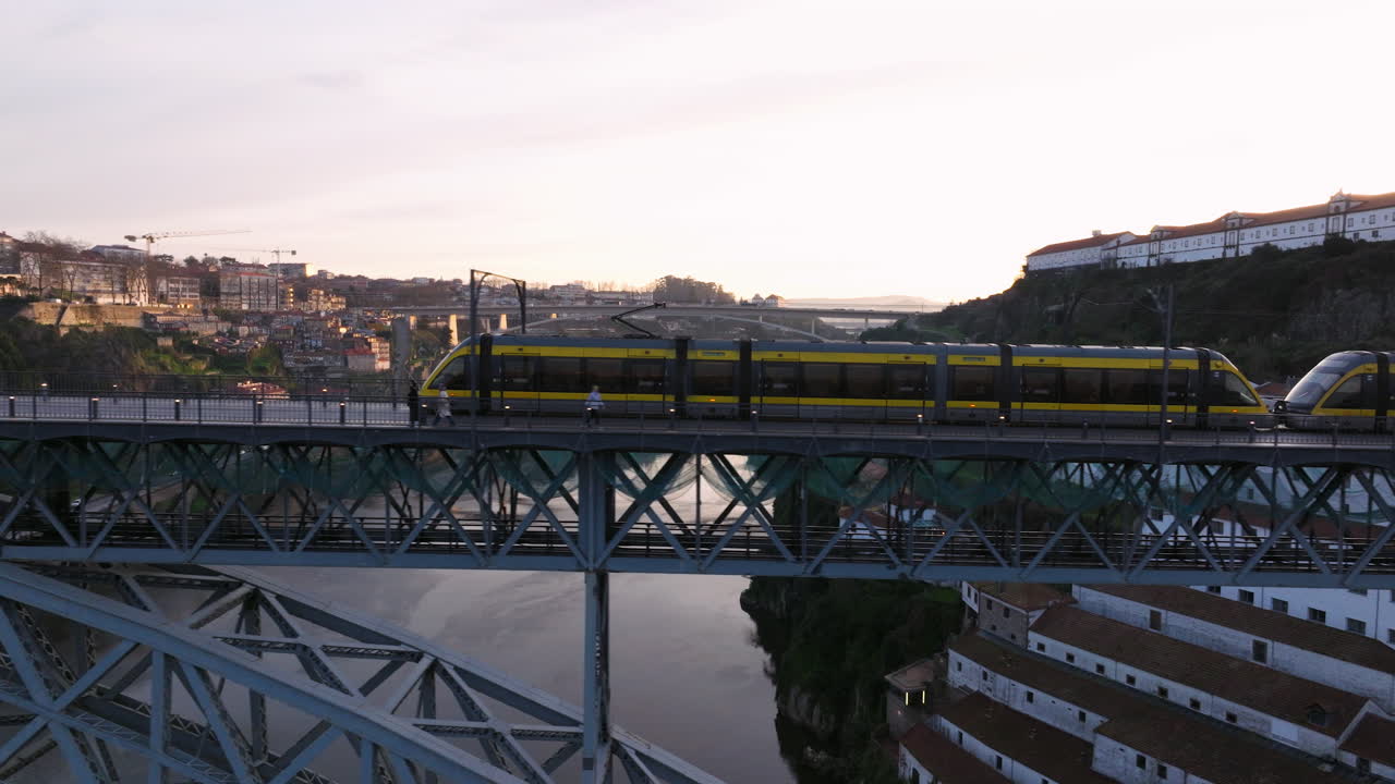 Charming Porto streets catching morning sun