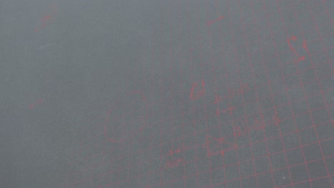 animation of mathematical equations over grey background