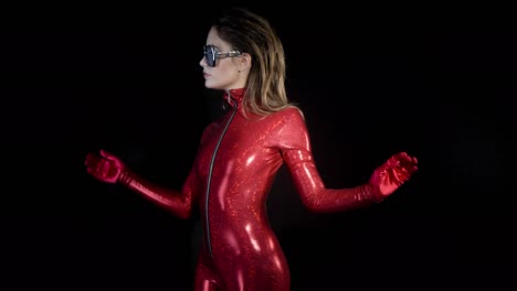 woman catsuit 4k 05