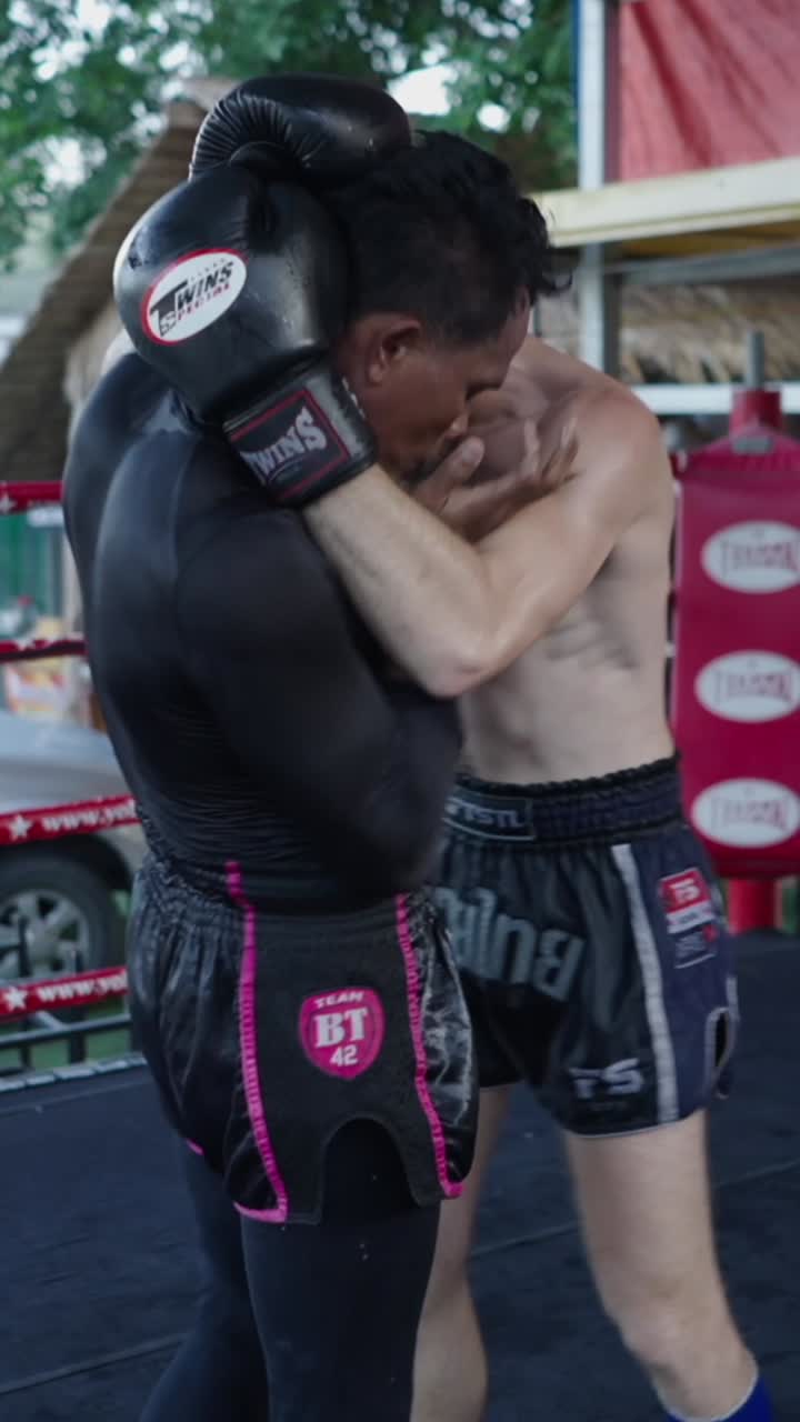 Muay Thai Sparring Session