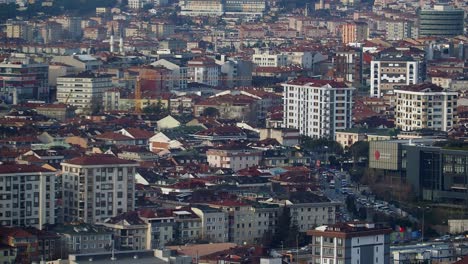 cityscape view of urban development