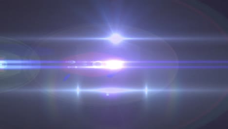 animación de haces de luz que se mueven sobre un fondo oscuro