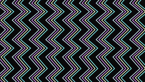 movimiento retro zig zag sobre fondo abstracto 2