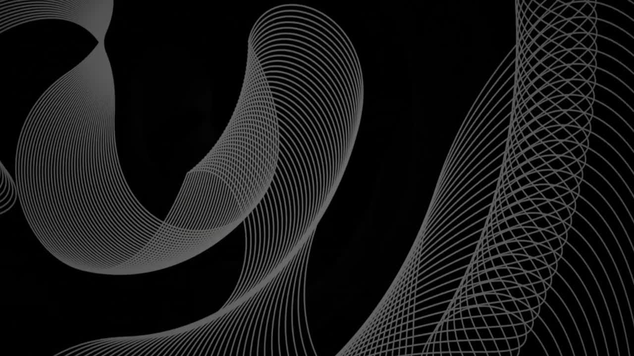 Abstract geometric waves background. Motion graphic background