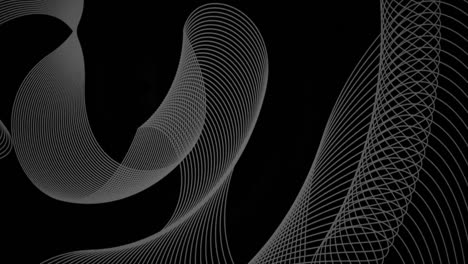 abstract geometric waves background. motion graphic background