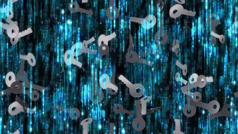 property key house background loop tile swirling