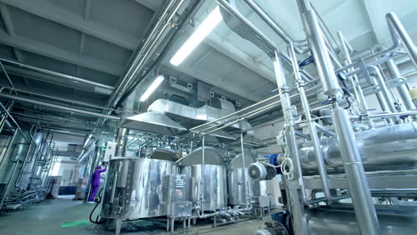 workshop for the preparation of dairy products. a whole workshop for the preparation of dairy products