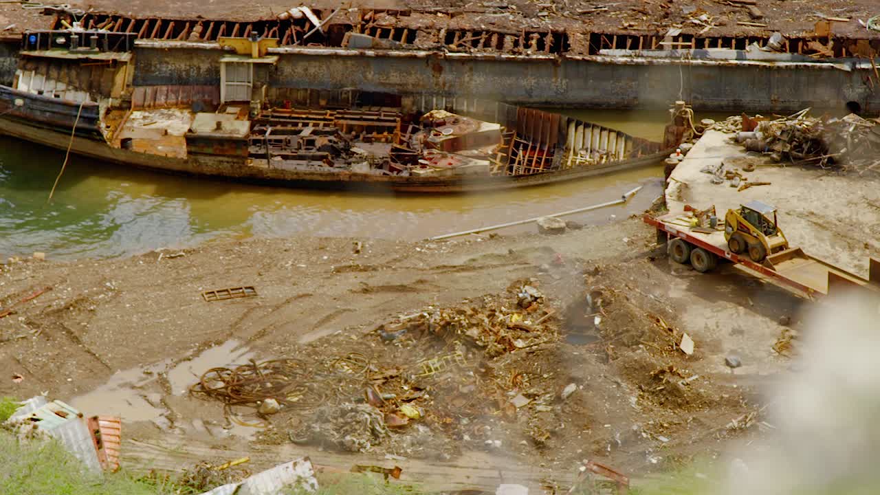 Shipwreck Scrap Metal Recycling