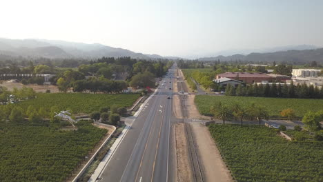 Drone-footage-of-open-road-in-St