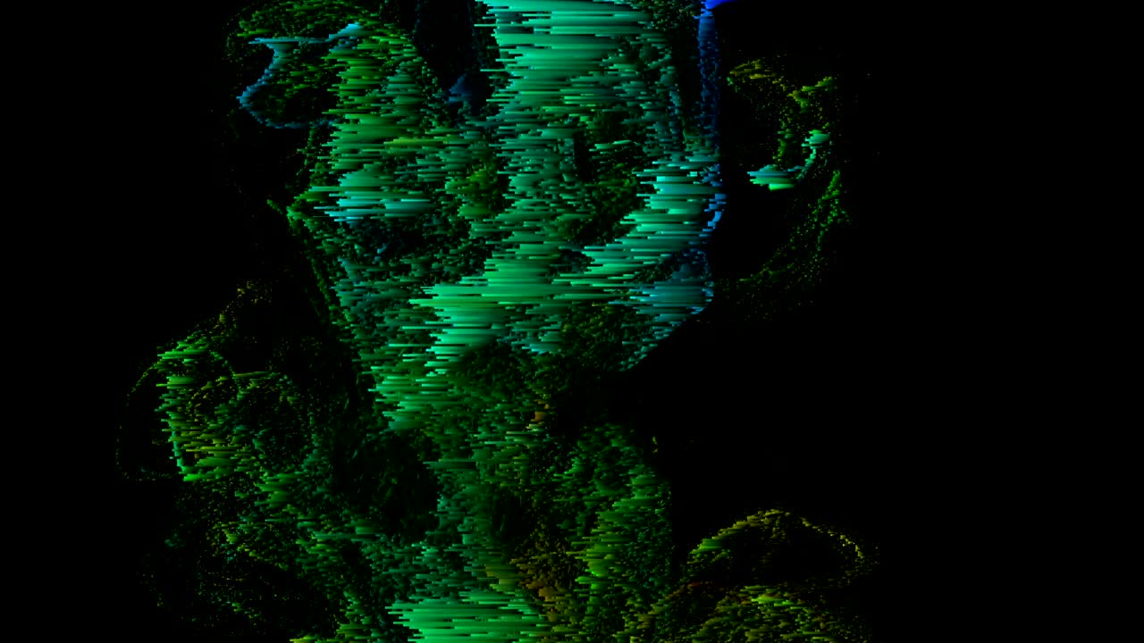 4k de tinta de datamosh única. ¿qué es eso?