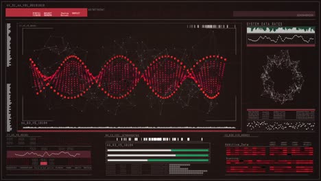 digitally generated dna structure