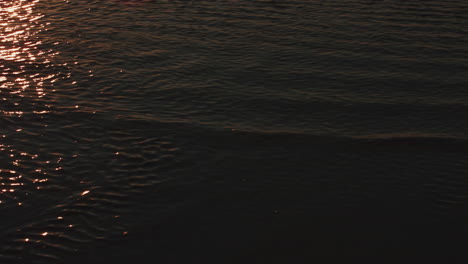 sunset reflections on water