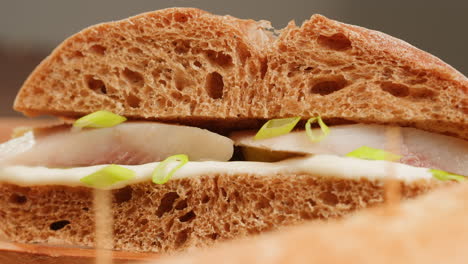 Open-faced Fish Sandwich