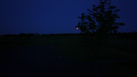 Full-Moon-Over-Rural-Zeeland-Tracking-Shot