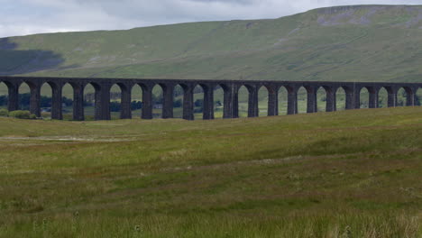 shot of the ribblehead viaduct from the east, carnforth