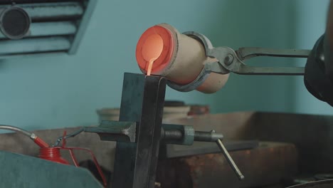 proceso de fundición de metales