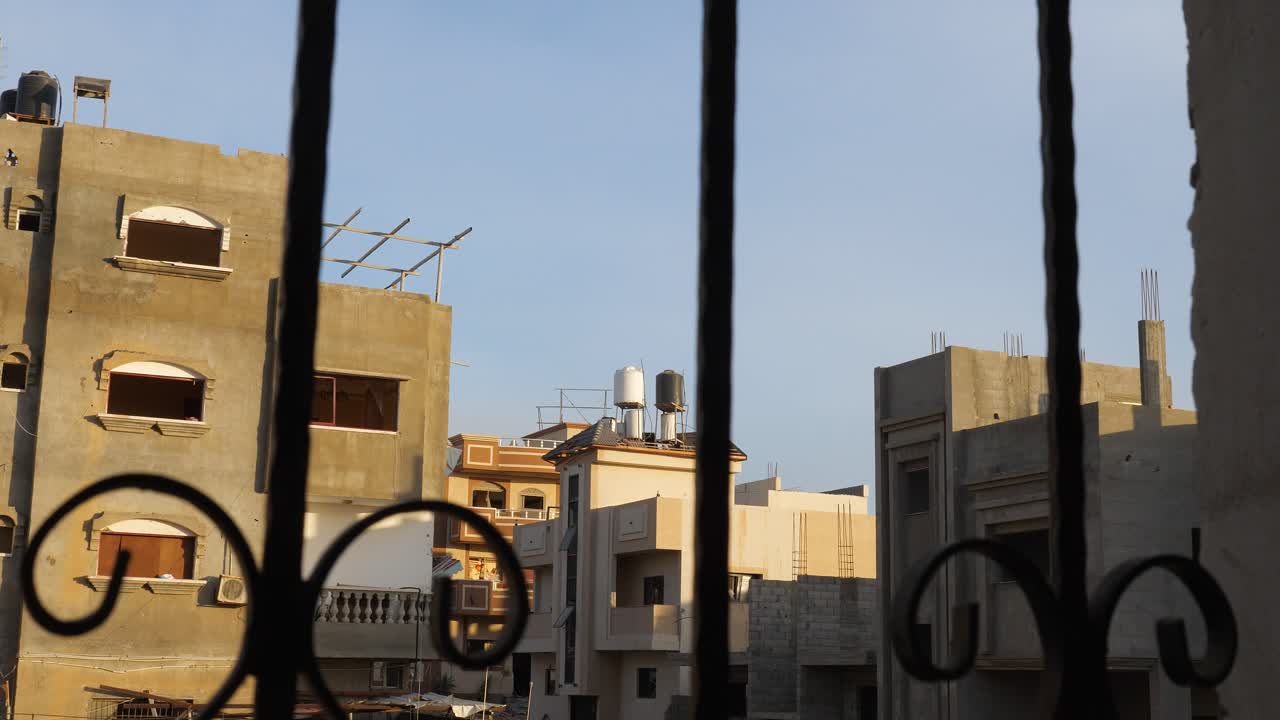 Casa residenziale in rovina nel conflitto tra Israele e Hamas