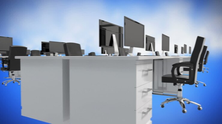 estação de trabalho de escritório