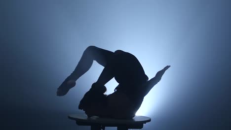 acrobatic contortionist performance