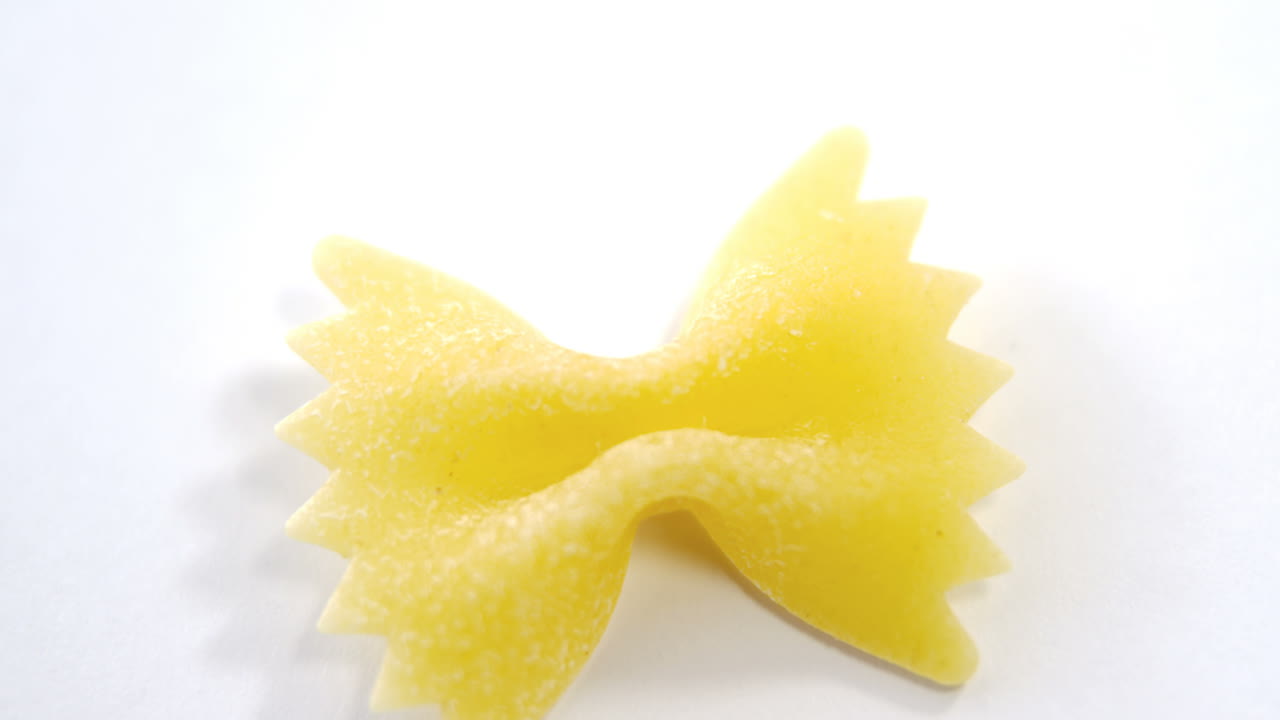 farfalle 파스타의 클로즈업