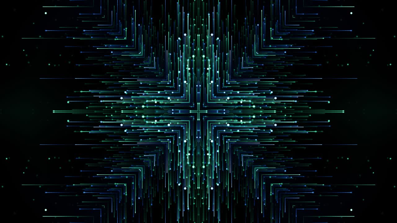 partículas de polvo abstracto luz bokeh títulos de movimiento bucle de fondo cinematográfico