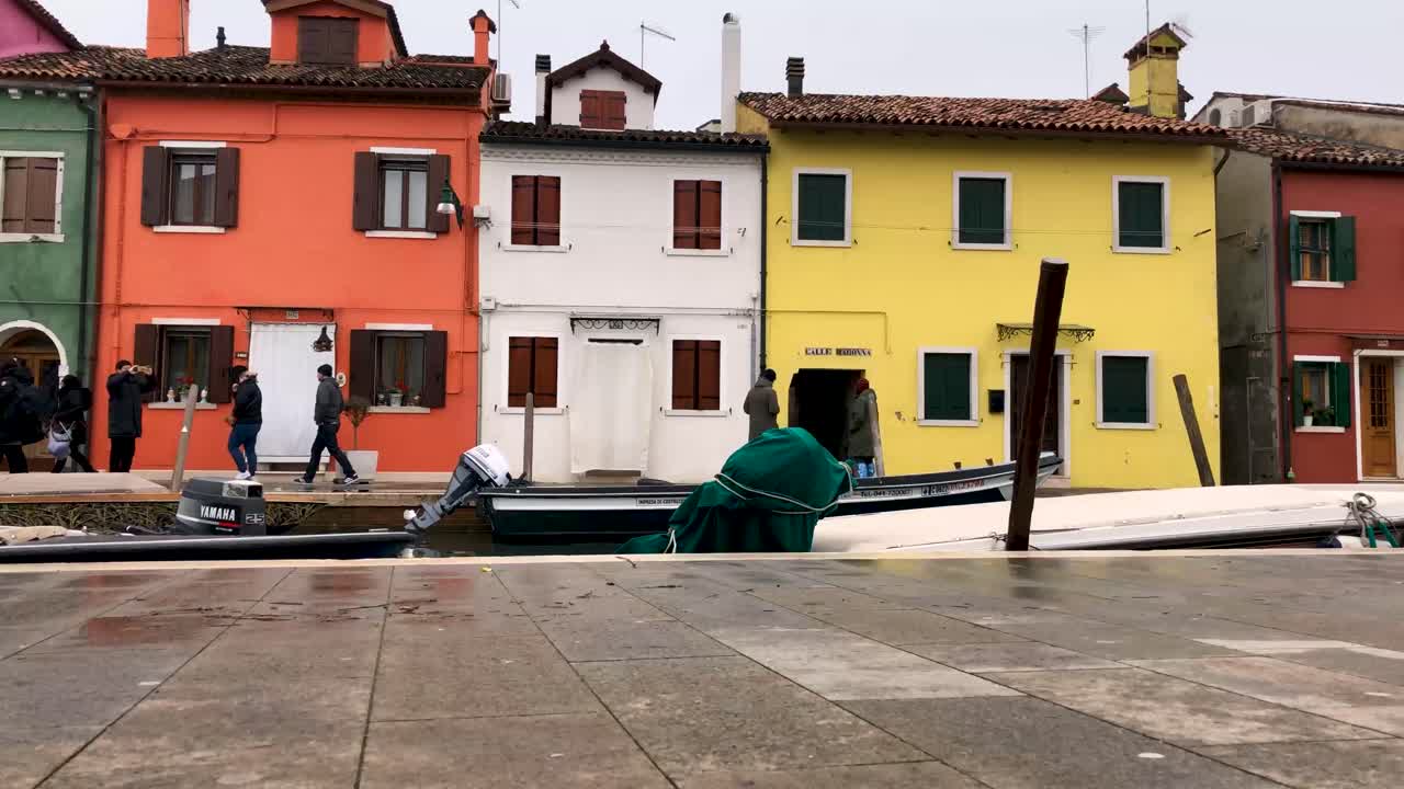 Timelapse en Burano, Venecia