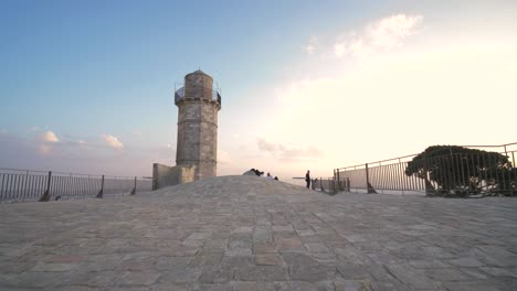 techo de la fortaleza de la tumba de samuel, jerusalén, israel - #015