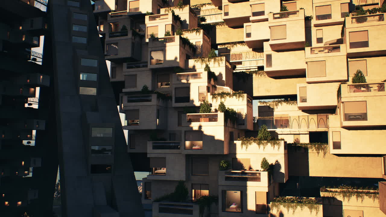 미래주의 건축: 현대적인 마천루 디자인