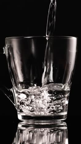 vaso con agua