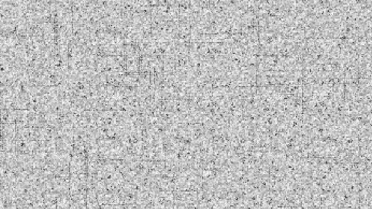 Television Static Noise