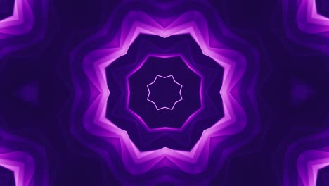 futuristic, sleek and modern seamless looping kaleidoscope corridor background - hypnotic state of mind and minimalistic cyber neon purple - relaxing melodic psychill, time lapse chillout vj music