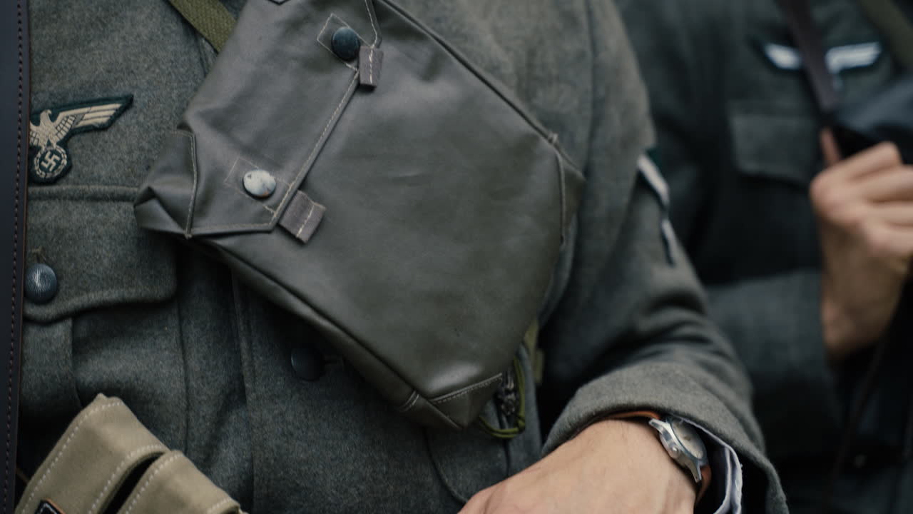 German Soldiers in World War II Uniform