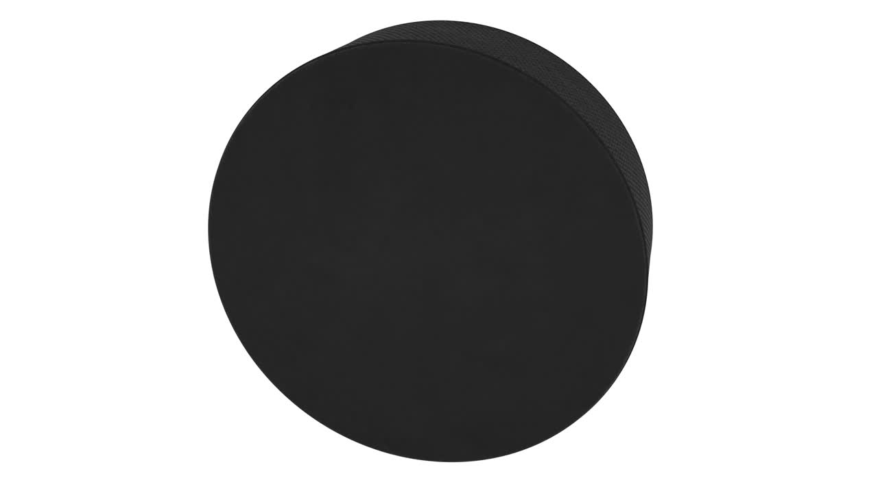 하 배경에 아이스 하키  스핀 3d 애니메이션