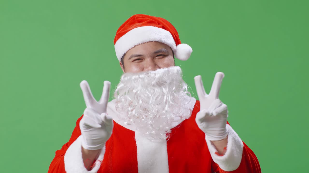 산타클로스 평화 표지판