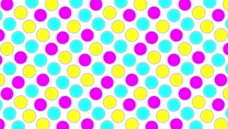 círculos traseros colores del deslizador fondo