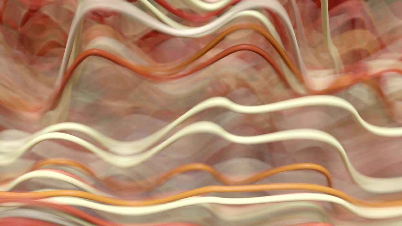 las ondas digitales abstractas.